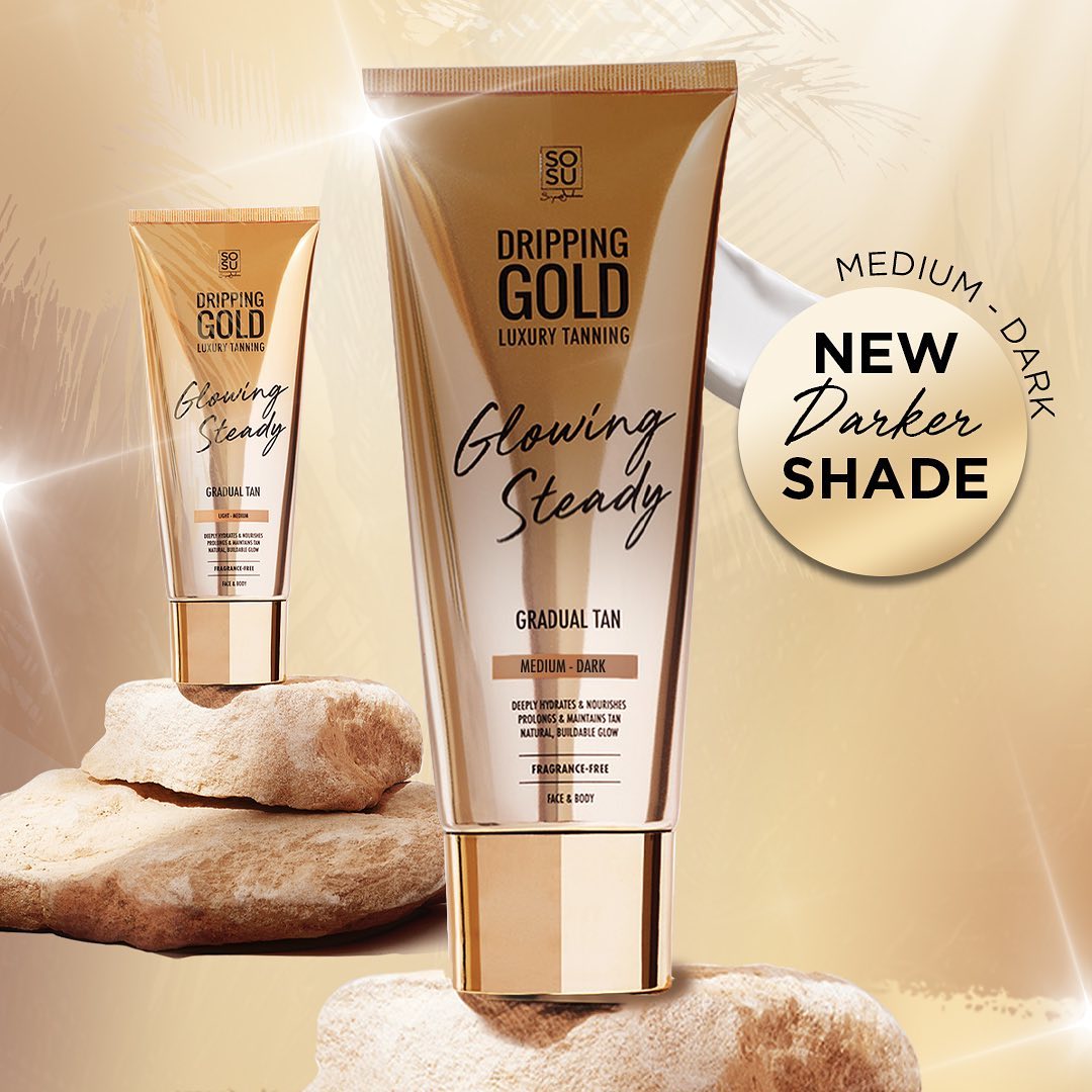 Glowing Steady Gradual Tan | Medium-Dark